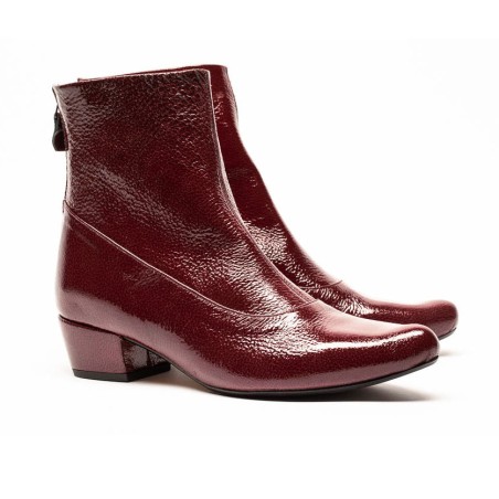 Hot Sale ARLINDA Bordeaux | Soft Patent Leather Boots In Stock