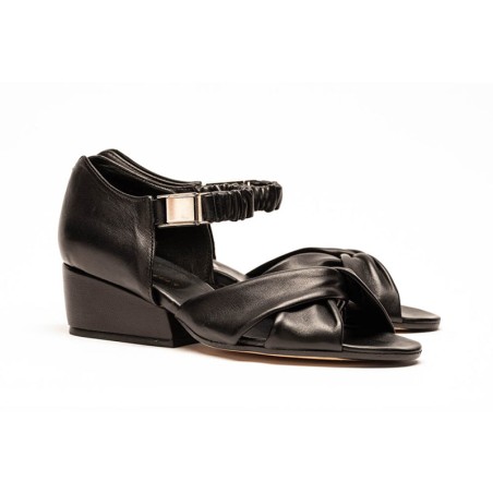 Hot Sale SS24 JACKIE Smoke | Leather Sandals Immediate Availability