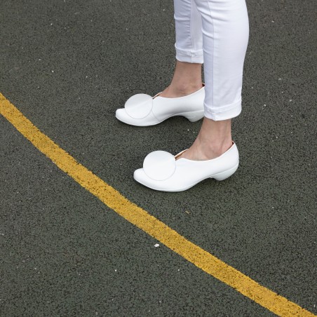 Hot Sale SS24 LOWTOP White | Slip On Heels New Stock