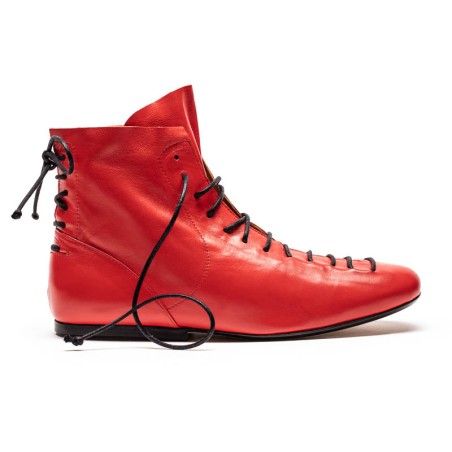 Hot Sale SS24 MAGRITTE Tomato | Leather Boots