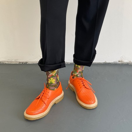 Hot Sale SS24 PABLO Mandarin | Leather Derby In Stock