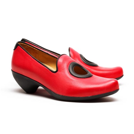 Hot Sale SS24 PEG Tomato | Leather Pumps Ready for Shipment