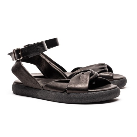 Hot Sale SS24 WRAP Smoke | Leather Sandals On Hand Now