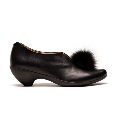 Hot Sale SS25_30 PUFFBALL Black | Leather Slip On New Release