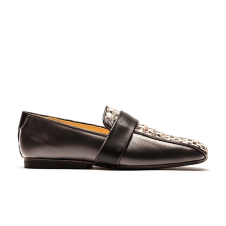 Hot Sale SS25_37 MONDRIAN Charcoal | Leather Loafers New Release