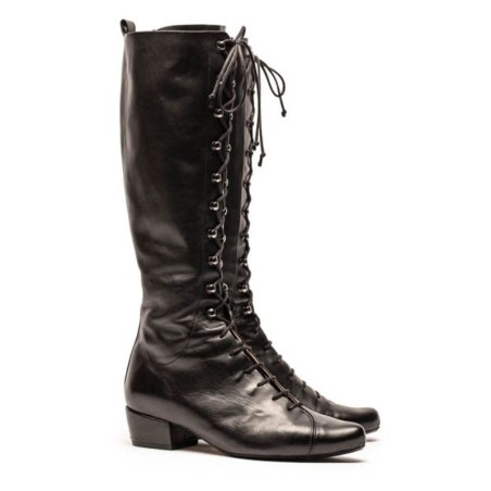 Hot Sale TANYA Tall Smoke | Leather Boot Fresh Release