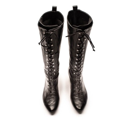 Hot Sale TANYA Tall Smoke | Leather Boot Fresh Release