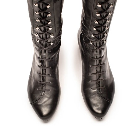 Hot Sale TANYA Tall Smoke | Leather Boot Fresh Release