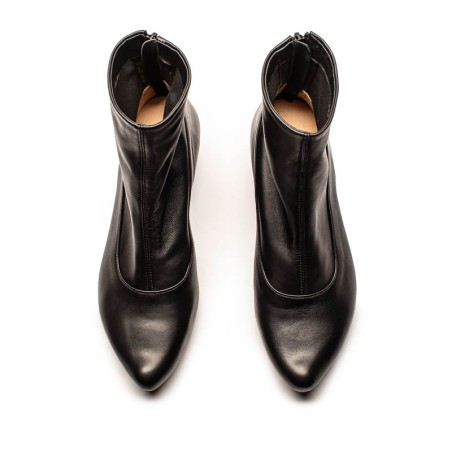 Hot Sale SS25_23 ARLINDA Smoke | Black Leather Boots New Stock