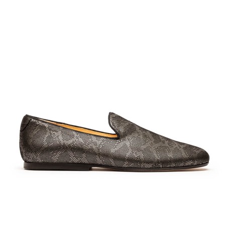 Hot Sale AW24_34 LOAFER Silver Lattice | Leather Just In