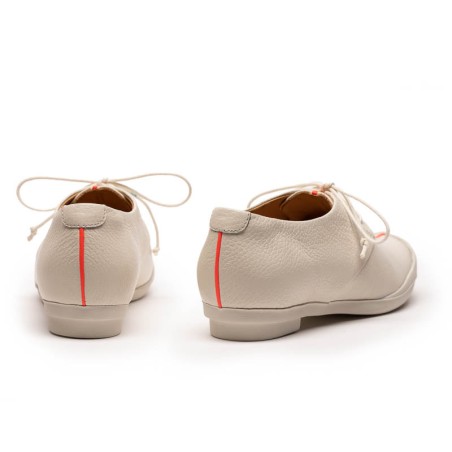 Hot Sale AW23 GEEK GoFaster Gesso | Ivory Stripe Leather Sneakers Fresh Release