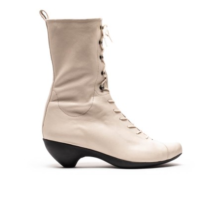 Hot Sale SS25_33 TANYA Off-White | Leather Boots Latest Edition