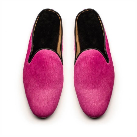 Hot Sale CUDDY Hot Pink | Leather Mule In Stock