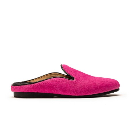 Hot Sale CUDDY Hot Pink | Leather Mule In Stock