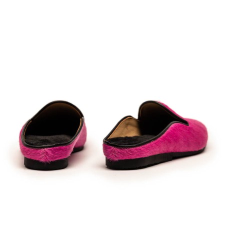 Hot Sale CUDDY Hot Pink | Leather Mule In Stock