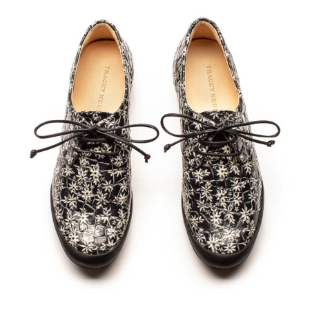 Hot Sale GEEK Daisy | Leather Sneaker Immediate Availability