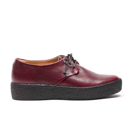 Hot Sale AW23 GEEK PLATFORM Malbec | Burgundy Leather Derby Immediate Availability