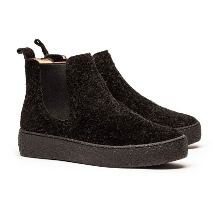 Hot Sale GEORGE PLATFORM Sooty | Black Chelsea Boot Limited Stock