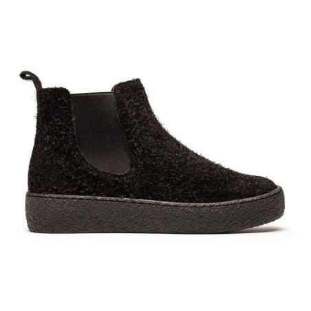 Hot Sale GEORGE PLATFORM Sooty | Black Chelsea Boot Limited Stock