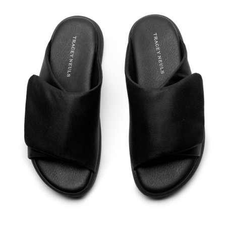 Hot Sale HOLLER Smoke | Leather Slipper In Stock