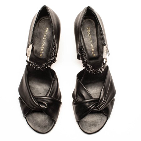 Hot Sale JACKIE Smoke | Leather Sandals In Stock