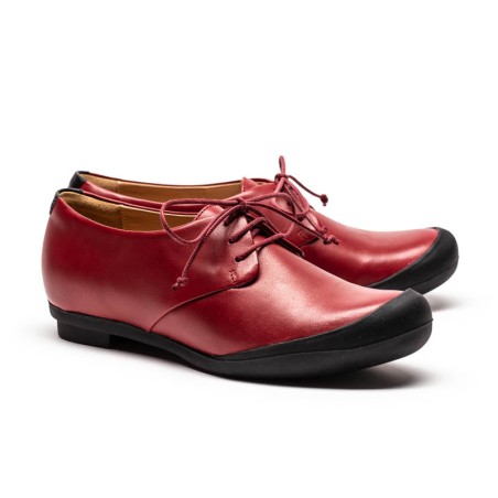 Hot Sale AW23 GEEK Temptress | Deep Red Leather Sneakers