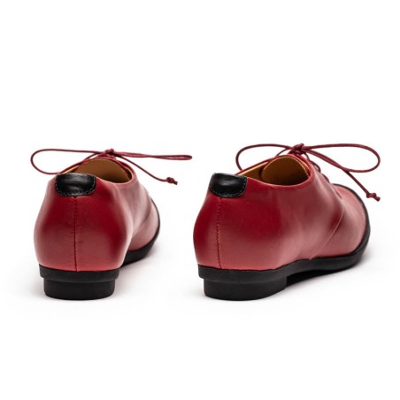 Hot Sale AW23 GEEK Temptress | Deep Red Leather Sneakers