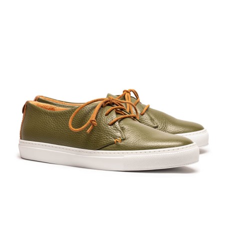 Hot Sale KARL Olive | Leather Sneaker