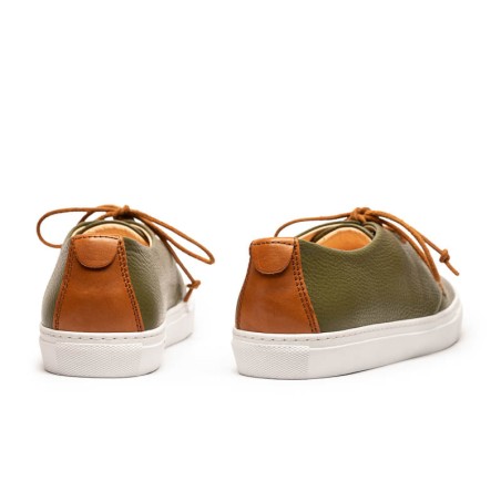 Hot Sale KARL Olive | Leather Sneaker