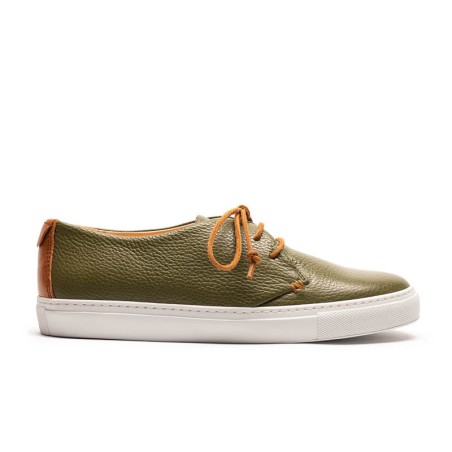 Hot Sale KARL Olive | Leather Sneaker