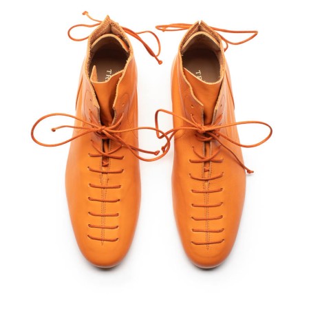 Hot Sale MAGRITTE Tangerine | Leather Boot In Stock