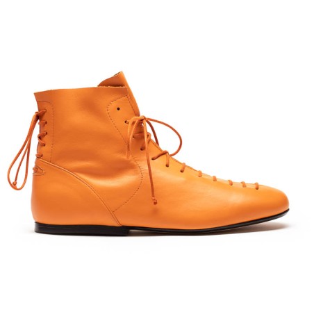 Hot Sale MAGRITTE Tangerine | Leather Boot In Stock