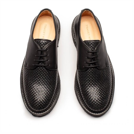 Hot Sale PABLO Sugiban | Woven Leather Derby New Stock