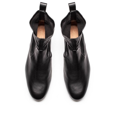 Hot Sale AW23 IRENE Smoke | Black Stretch Leather Boots New Stock