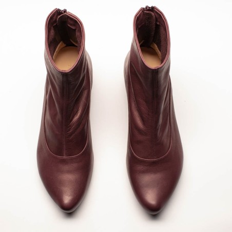 Hot Sale ARLINDA Chestnut | Leather Boots Available for Immediate Shipping