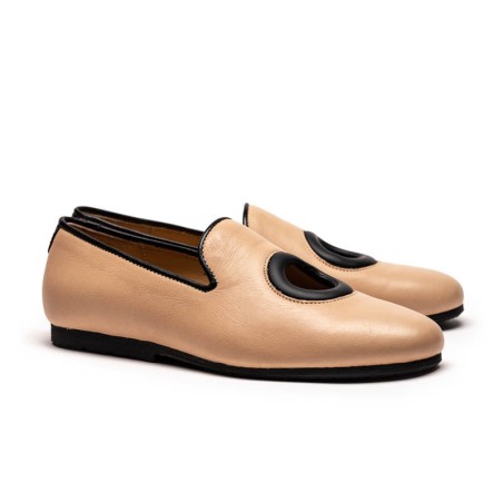 Hot Sale SS24 FONTANA Neutral | Leather Loafers In Stock