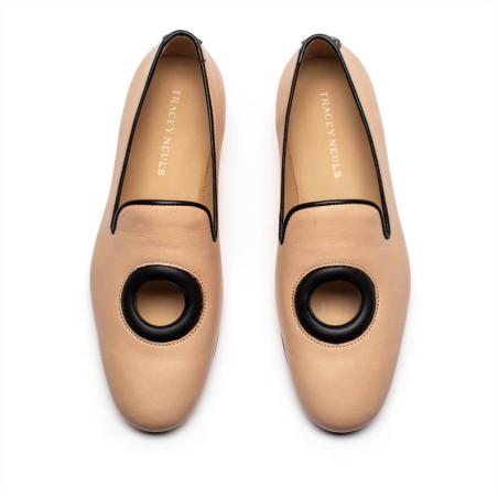 Hot Sale SS24 FONTANA Neutral | Leather Loafers In Stock