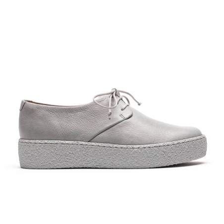 Hot Sale SS24 GEEK PLATFORM Stone | Leather Sneakers Immediate Availability