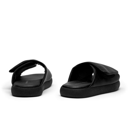 Hot Sale SS24 HOLLER Smoke | Leather Slides In Stock