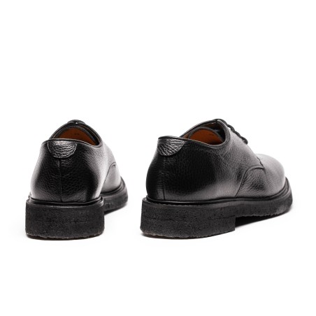 Hot Sale SS25_58 PABLO Smoke | Black Leather Derby New Release